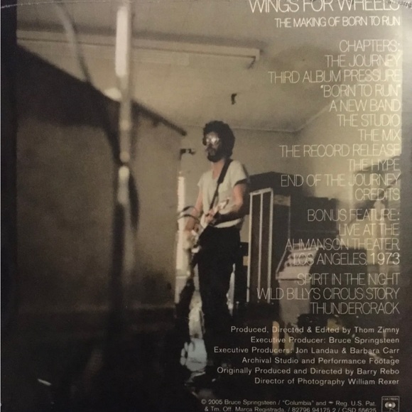 Born to Run [30th Anniversary Edition] [Remaster] Bruce Springsteen (CD) / (DVD) - Picture 3 of 8